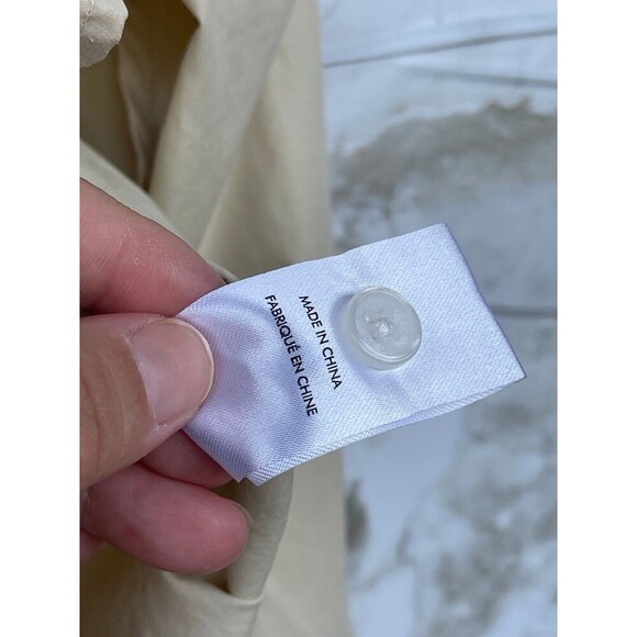 Solid & striped tan boyfriend size XL tan long sleeve shirt - Picture 8 of 11